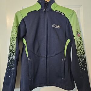 Reebok NFL Women's Jacket in Navy and Green